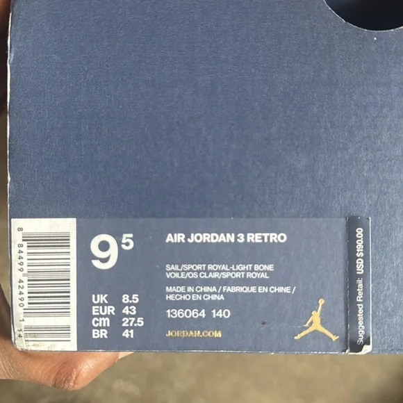 Air Jordan 3 retro